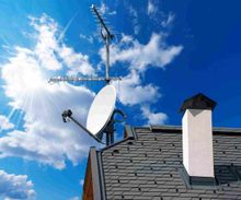 cielo y antenas
