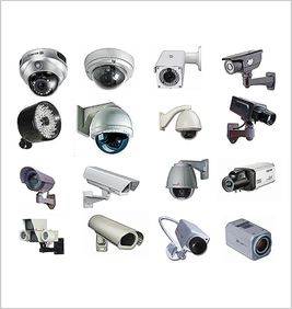 diversas cámaras vigilancia